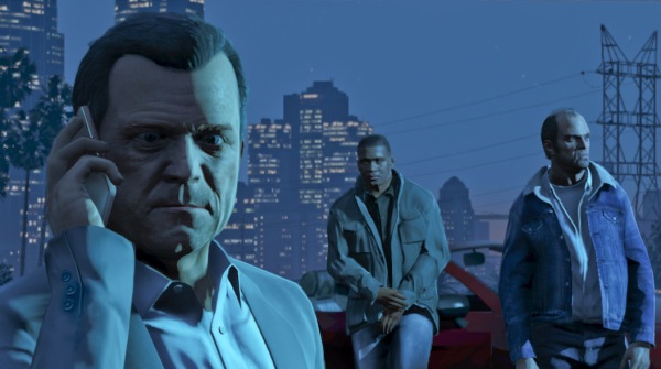 Michael, Franklin and Trevor (from left to right) are GTA V's three protagonists, and you control each of them throughout the game.